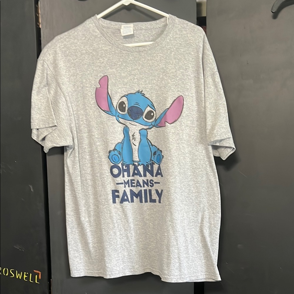 Gray Kids Shirt with Cartoon Print